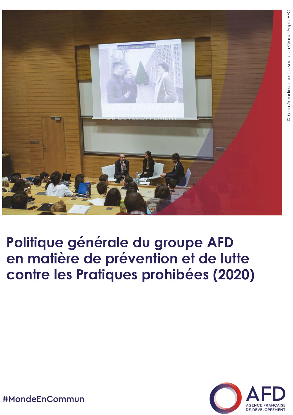 Politique générale du groupe AFD en matière de prévention et de lutte contre les Pratiques prohibées (2020)